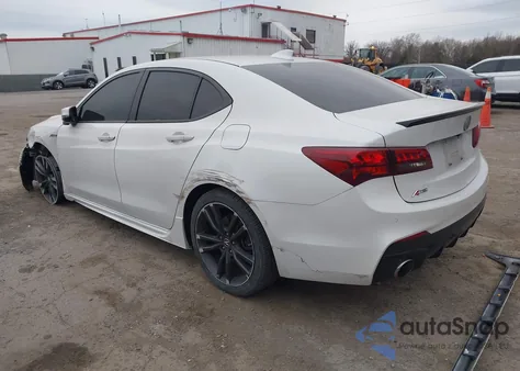 2019 Acura Tlx Tech A-Spec Pkgs z USA, uszkodzony, nr VIN 19UUB2F63KA005923